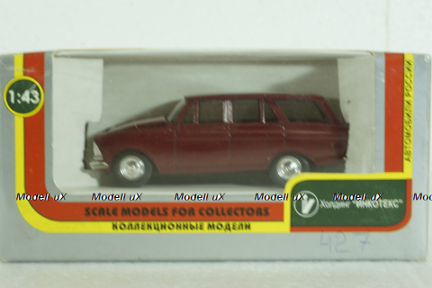 Москвич-427, красный, Агат 1:43
