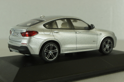 BMW X4 (F26) 2015, silver, Herpa 1:43