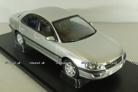 Opel Omega (B) Limousine 1996, silver, T9-1800430, Triple 9 1:18