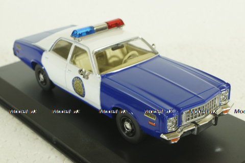 Plymouth Fury Osage County Sheriff 1975, 86602, Greenlight 1:43