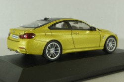 BMW M4 Coupe (F82) 2014, yellow, 070898, Herpa 1:43