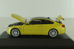 BMW M4 Coupe (F82) 2014, yellow, 070898, Herpa 1:43