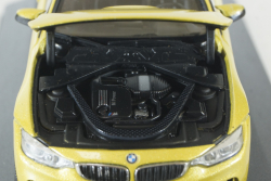 BMW M4 Coupe (F82) 2014, yellow, 070898, Herpa 1:43