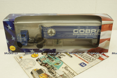 Ford C-700 COE (1954) "Shelby Cobra", American trucks, Spain, #55, Altaya 1:43