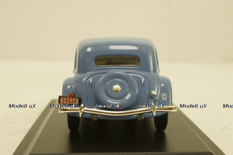 Citroen Traction 15 Six berline belge 1949, blue Atlas 1:43