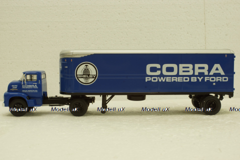 Ford C-700 COE (1954) "Shelby Cobra", American trucks, Spain, #55, Altaya 1:43