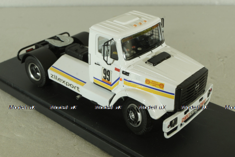 Зил-4421С кольцевой №99, белый, Автобюро 1:43