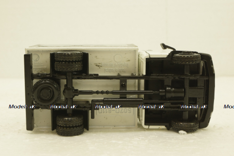 Mercedes 507D-811D, white, N209, NZG 1:43