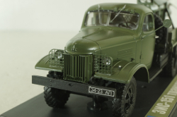 Зис-151 транспортер ракеты П-15, хаки, МБК 1:43