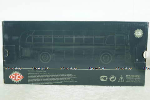 Зис-129 1956г., маршрут Центральный стадион - пл. Ильича, 112902, DiP Models 1:43