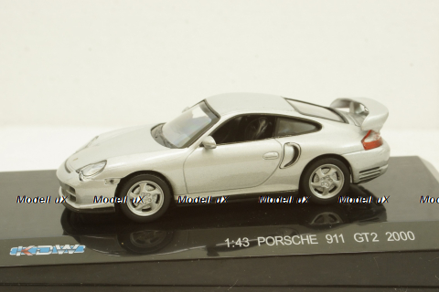 Porsche 911 GT2 2000, silver, KDW 1:43