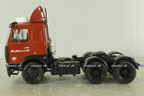 Маз-64226 тягач Совтрансавто, красный By.Volk 1:43