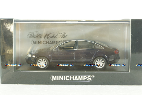 Audi A6 C5 , 2002, blue metallic, 430010201, Minichamps 1:43 