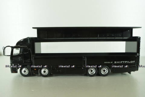 Mitsubishi Fuso Super Great FS 2017, black, Mitsubishi 1:43