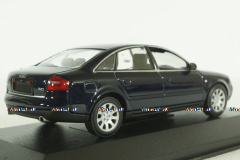 Audi A6 C5 , 2002, blue metallic, 430010201, Minichamps 1:43 