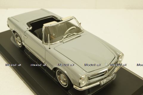 Mercedes 230 SL (W113) 1963  grey, 183990, Norev 1:18