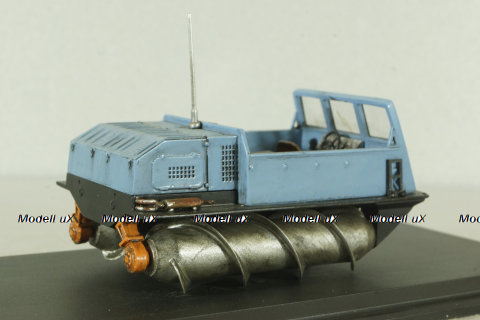 ЗИЛ 2906 Шнековый снегоболотоход со следами эксплуатации, 0102MP, Model Pro 1:43