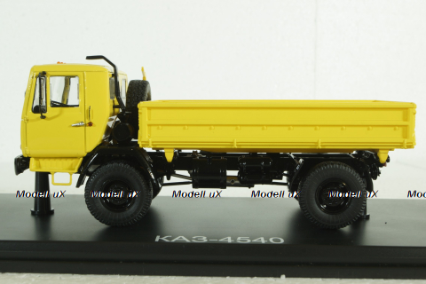 КАЗ-4540 самосвал 4х4, желтый, SSM1431, SSM 1:43
