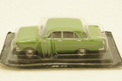 Иж-412, зеленый, Автолегенды СССР, №136 1:43