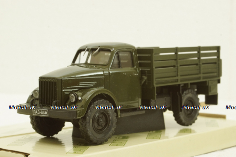 Газ-63А борт, хаки, Н262, Наш Автопром 1:43