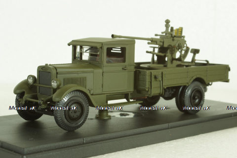 Зис-12 с 37мм автоматической зенитной установкой К-61, 1937г. Miniclassic 1:43