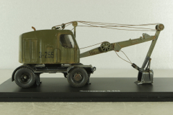 Экскаватор-255 (со следами эксплуатации), 0065MP, Model Pro 1:43