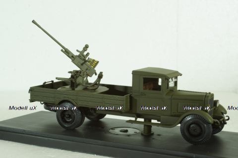 Зис-12 с 37мм автоматической зенитной установкой К-61, 1937г. Miniclassic 1:43