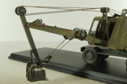 Экскаватор-255 (со следами эксплуатации), 0065MP, Model Pro 1:43