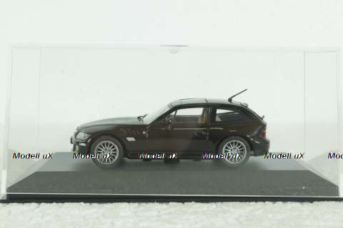 BMW Z3 Coupe, 2001, sapphire black metallic, 400029020, Minichamps 1:43