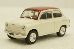 Москвич-444, белый, Автолегенды СССР №235, 1:43