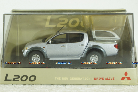 Mitsubishi L200, silver, Vitesse 1:43