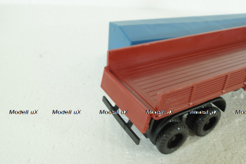 Камаз-5410 с п/прицепом с тентом , Элекон 1:43