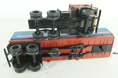 Камаз-5410 с п/прицепом с тентом , Элекон 1:43