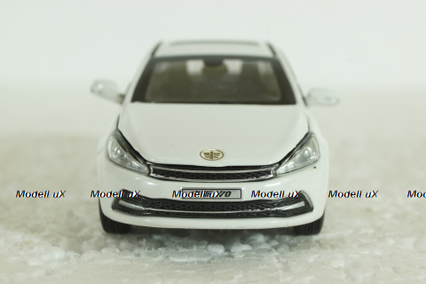 Junpai A70, white, China  1:43 + брелок