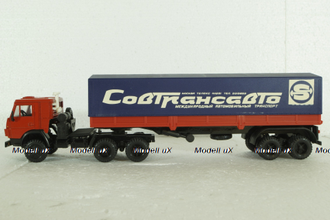 Камаз-5410 с полуприцепом Совтрансавто, Элекон 1:43