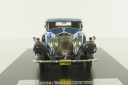 Rolls Royce Phantom II Continental Windovers Coupe 1932, blue/black, NEO46680, NEO 1:43