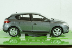 Renault Megane 2009 Grey, Welly 1:24