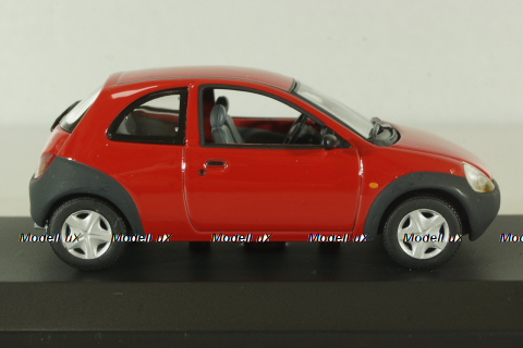 Ford Ka 1996, red, Minichamps 1:43