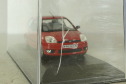 Ford Fiesta 2002 3-Dors 2001, red, Minichamps 1:43 Уценка!