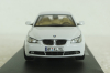 BMW 545i Sedan E60, 2003, white, 03501W, Kyosho 1:43