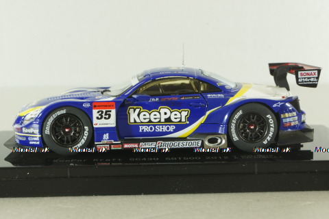 Lexus SC430 SGT500 #35 KeePer Kraft 2012, blue, 44738, Ebbro 1:43