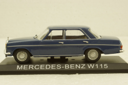 Mercedes 220D 1969 W115 blue, Altaya 1:43