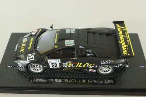 Lamborghini Murcielago JLOC  #53 Le Mans 2006, Black, 784, Ebbro 1:43