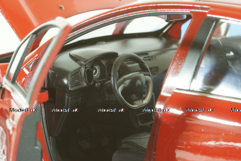 Citroen C3 2010, Red, Welly 1:24