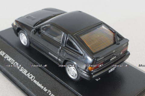 Honda CR-X Si Ballade Sports, black, civic, C012, Sapi 1:43