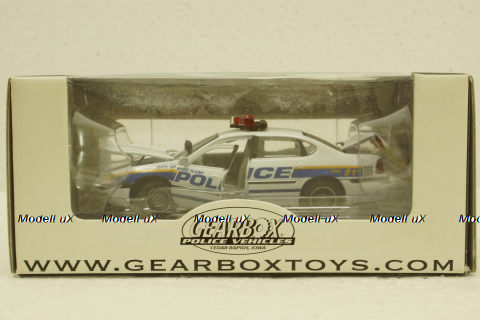 Chevrolet Impala White Police New York , Gearbox 1:43