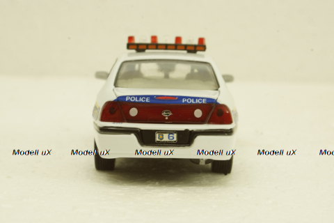 Chevrolet Impala White Police New York , Gearbox 1:43