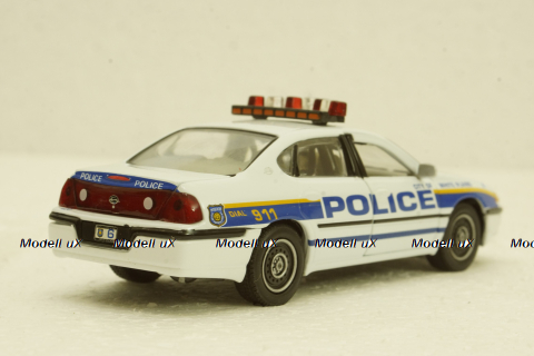 Chevrolet Impala White Police New York , Gearbox 1:43