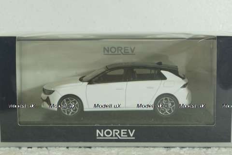 Opel Astra 2022, arctic white, 360063, Norev 1:43