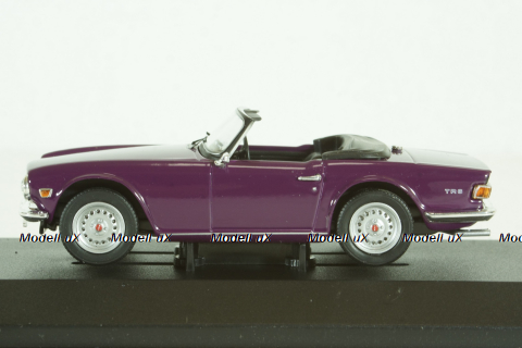 Triumph TR6 purple, Vanguards 1:43